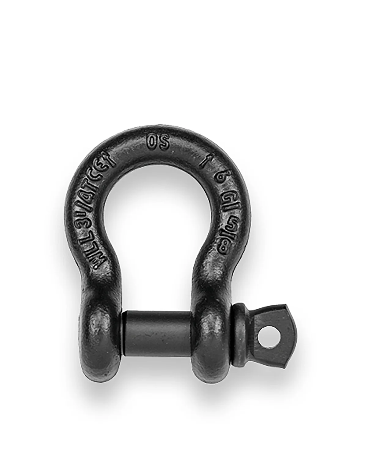 Schwarzer Schäkel aus der BLACKLINE Serie von GOTEC