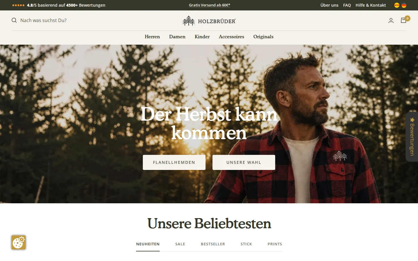 Startseite von Holzbrüder